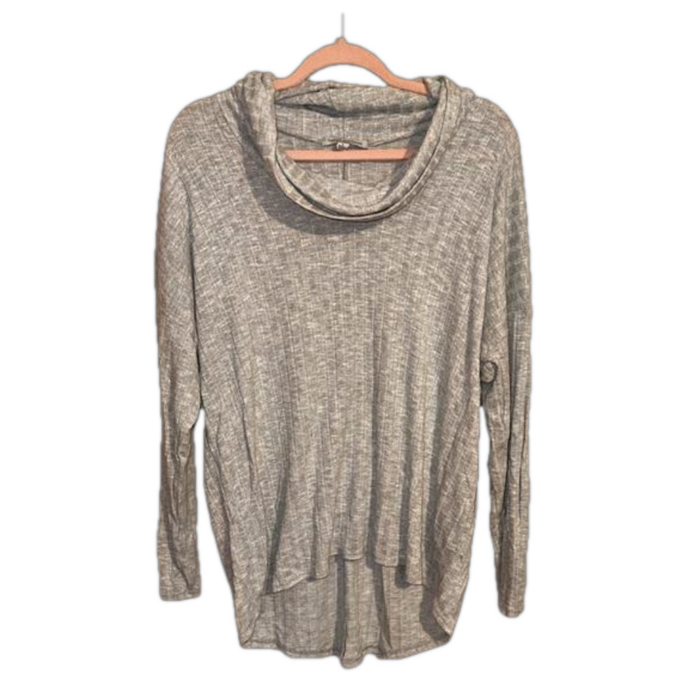 Green Envelope Gray Sweater